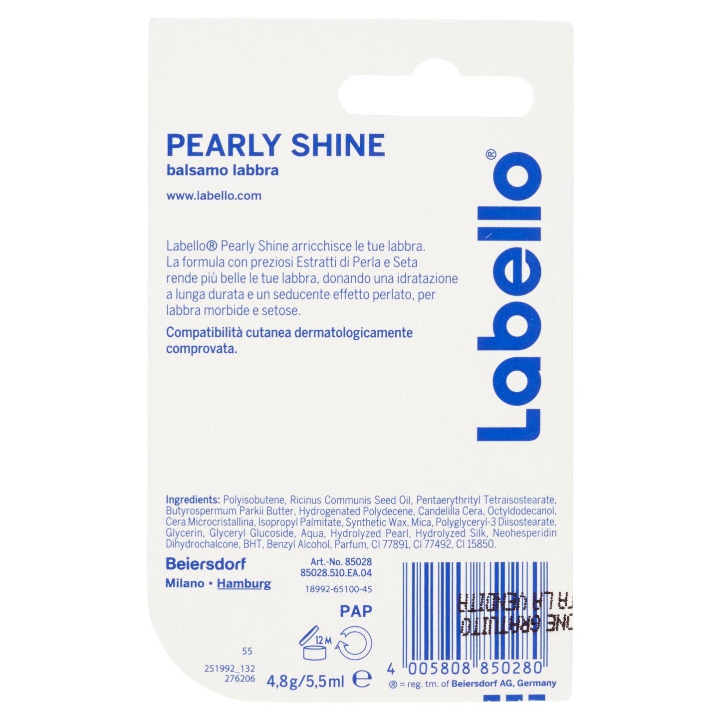 Labello Pearl & Shine Lip Balm 5g stick Beauty and Personal Care Labello