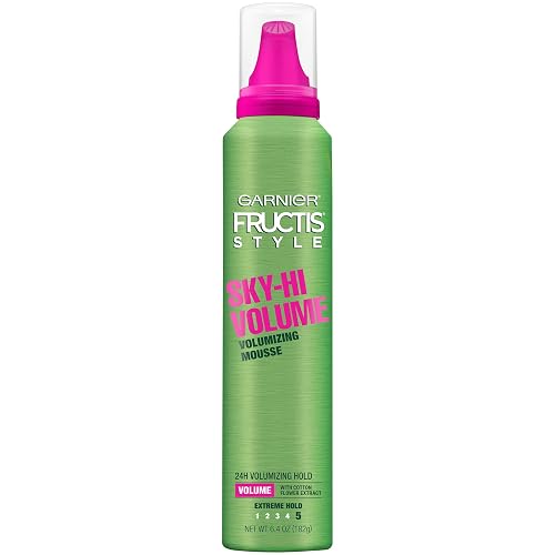 Garnier Fructis Style Sky-Hi Volume Volumizing Mousse, 6.4 oz.