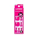 Kiss Impress No Glue Mani Press On Nails, Color, 'Take My Time', Pink, Short Size, Squoval Shape, Includes 24 Toenails, Prep Pad, Instructions Sheet Beauty & Personal Care imPRESS