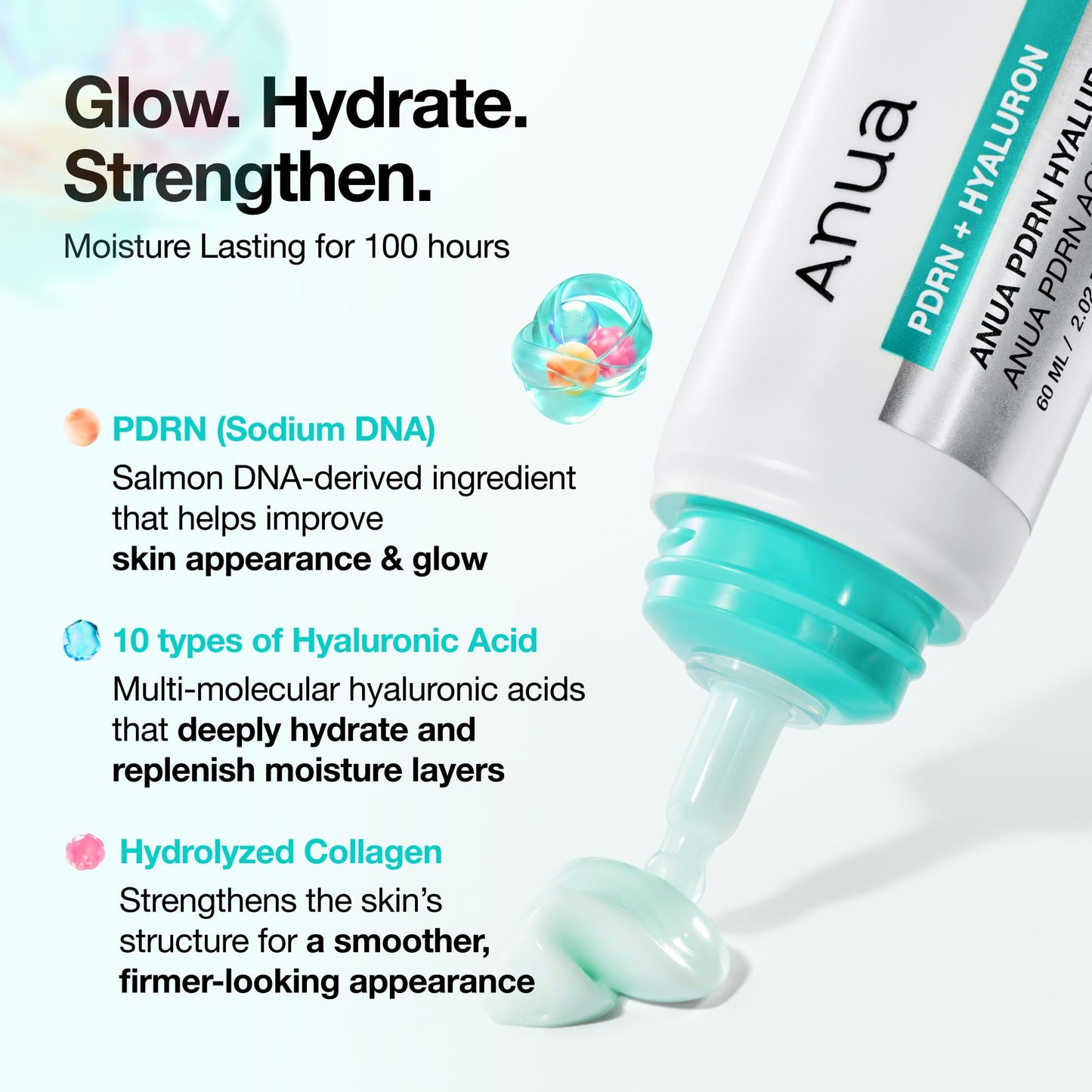 ANUA Viral Face Cream Duo, PDRN Hyaluronic Acid 100 Moisturizing Cream & Collagen Retinol Refining Gua Sha Cream, Hydrating & Lifting Care Set, Korean Beauty and Personal Care ANUA