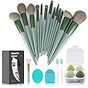 Koccido Makeup Brushes 22 Pcs Makeup Kit,Foundation Brush Eyeshadow Brush Make up Brushes Set (Green, 22 Piece Set Large)