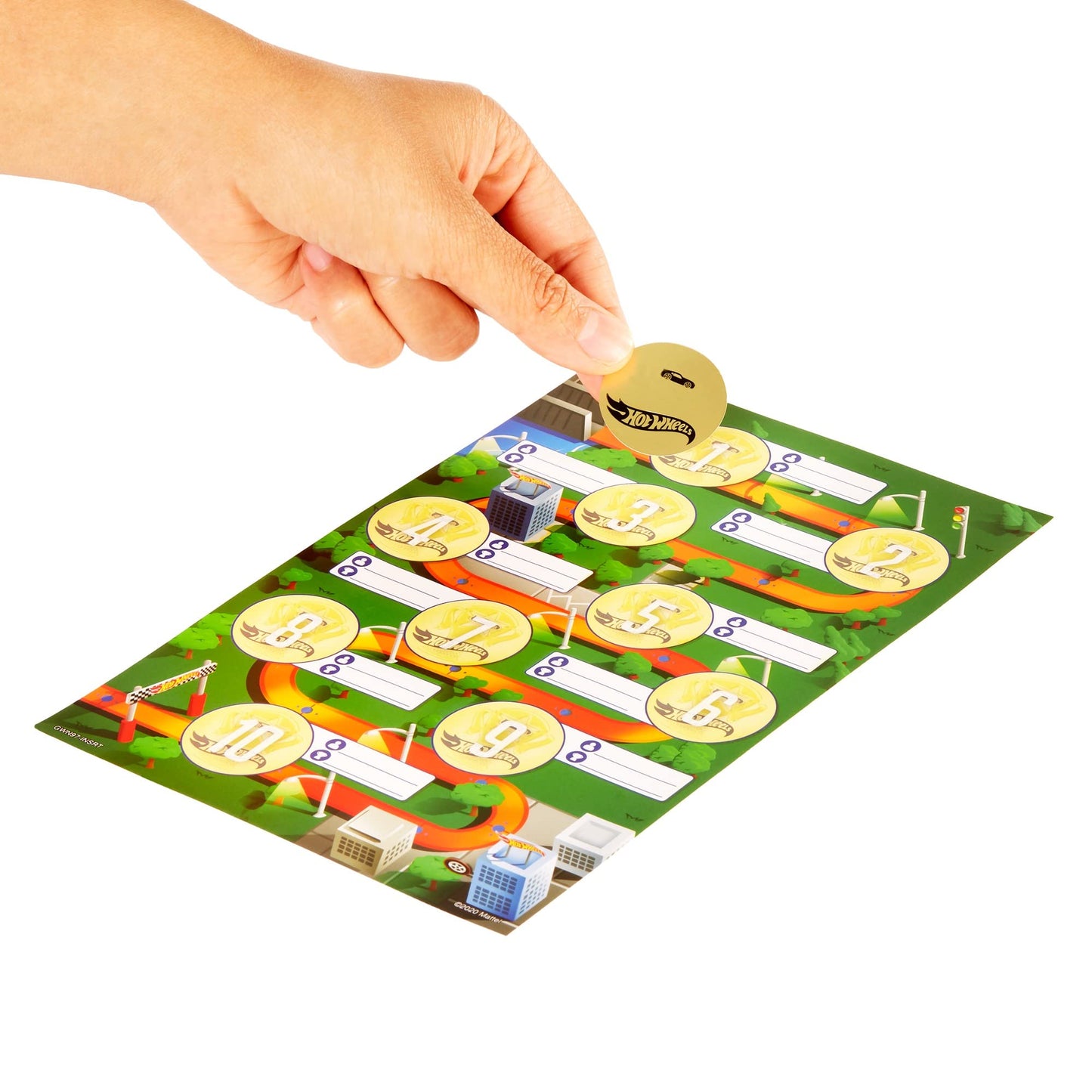 Hot Wheels Rewards Car Pack of 10 Individually Wrapped 1:64 Scale Die-Cast Vehicles in Opaque Bags with Gold Stickers, Rewards or Prizes for Kids 3…