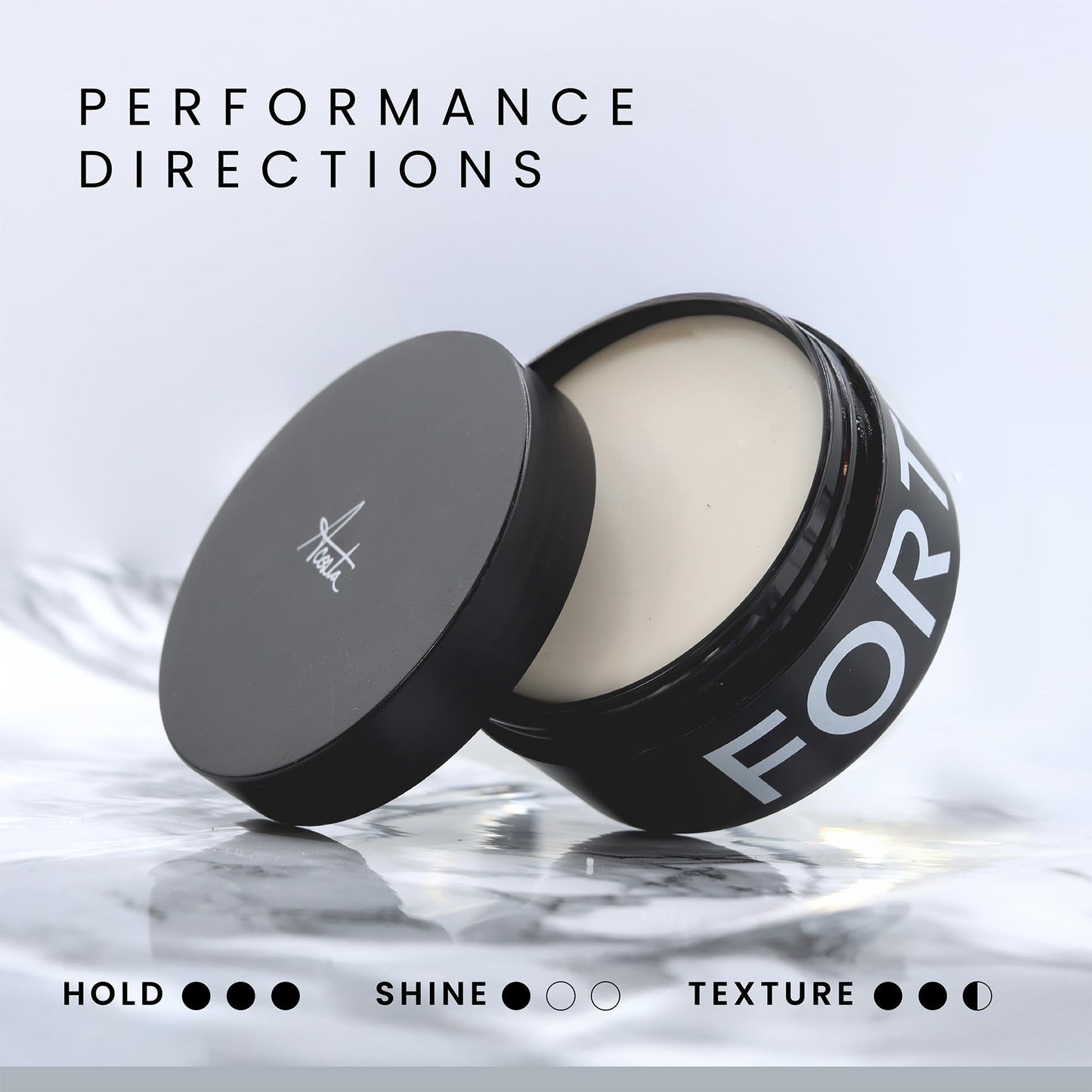 Alex Costa Hair Clay for Men by Forte Series Extreme Hold Men's with Natural Ingredients to Add Texture, Volume and Definition to Thick/Coarse Hair