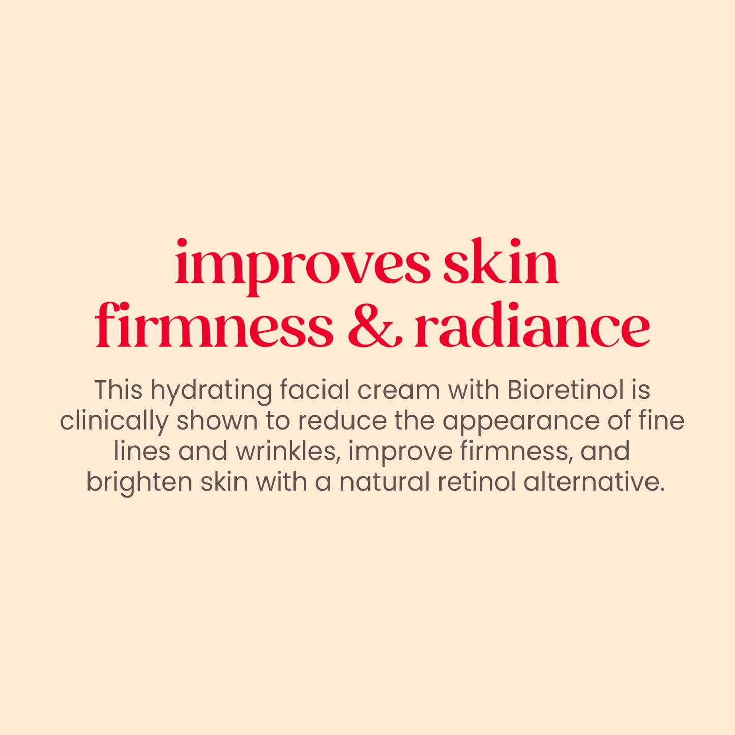 Burt's Bees Renewal Firming Face Cream, Anti-Aging Retinol Alternative, Moisturizing Natural Origin Skin Care, 1.8 Ounce