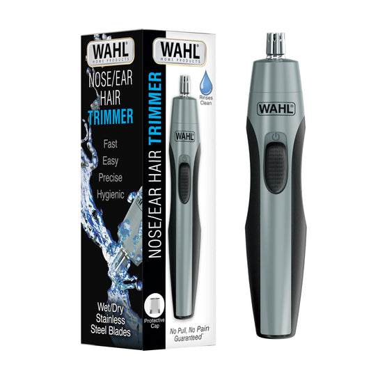 Wahl Clipper Battery Operated, Precision Ear and Nose Hair Trimmer for Men, Hygienic Nose Trimmer with Rinseable Blade for Easy Cleaning, Perfect Beauty and Personal Care Wahl Default Title