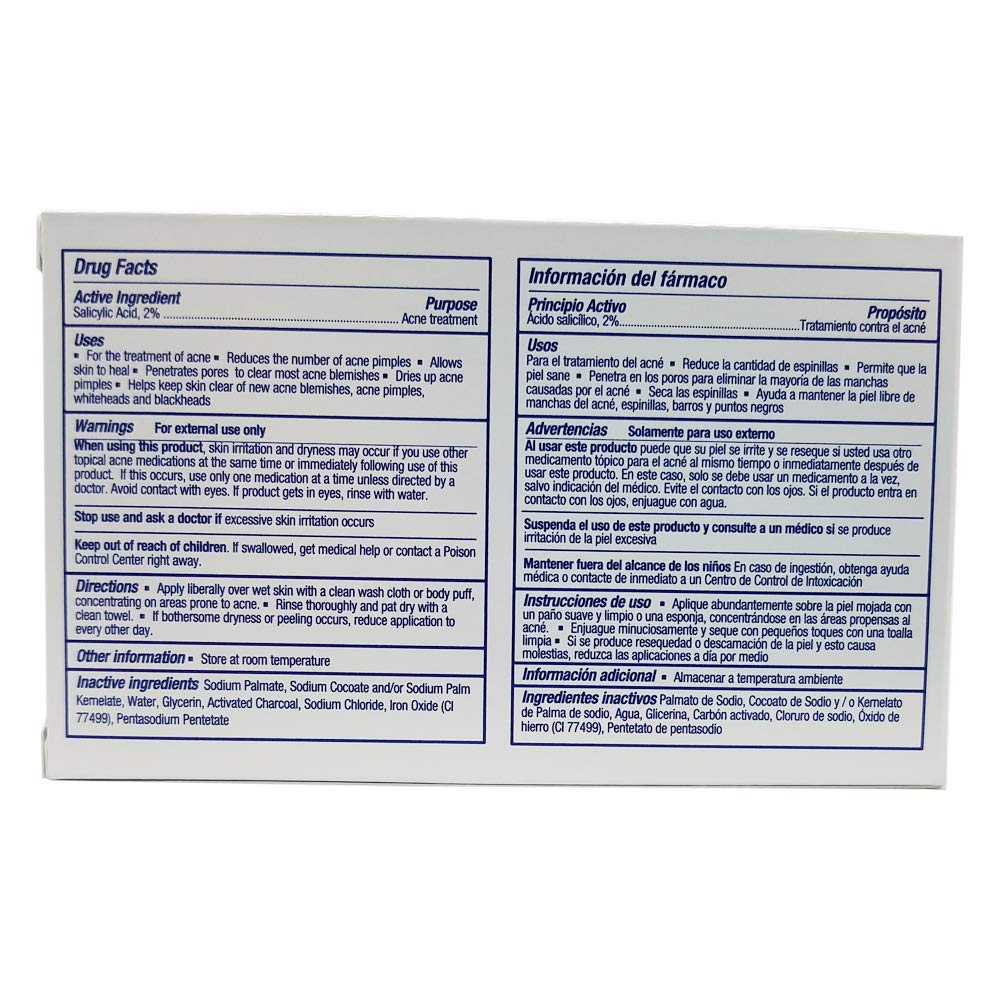 Asepxia Asepxia charcoal cleansing bar 4 ounce, 4 Ounce