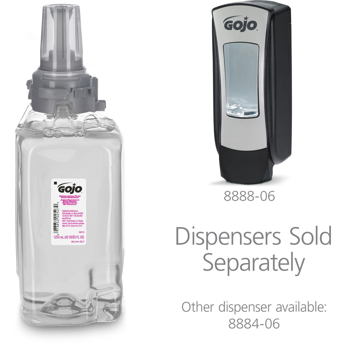 GOJO 1250 mL Refill Purple Plum Scented Hand Soap Beauty & Personal Care GOJO