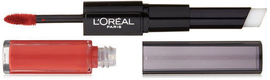 L'Oreal Paris Infallible Pro Last 2 Step Lipstick, Continual Crimson, 1 fl. oz. Beauty & Personal Care L'Oreal Paris