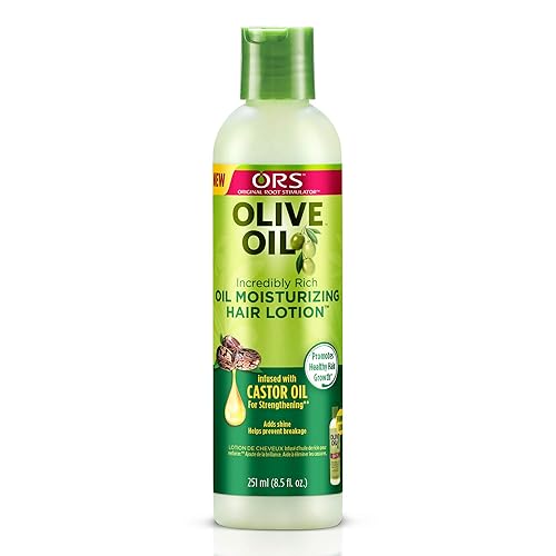 ORS Olive Oil Incredibly Rich Oil Moisturizing Hair Lotion 8.5 Ounce (Pack of 4)