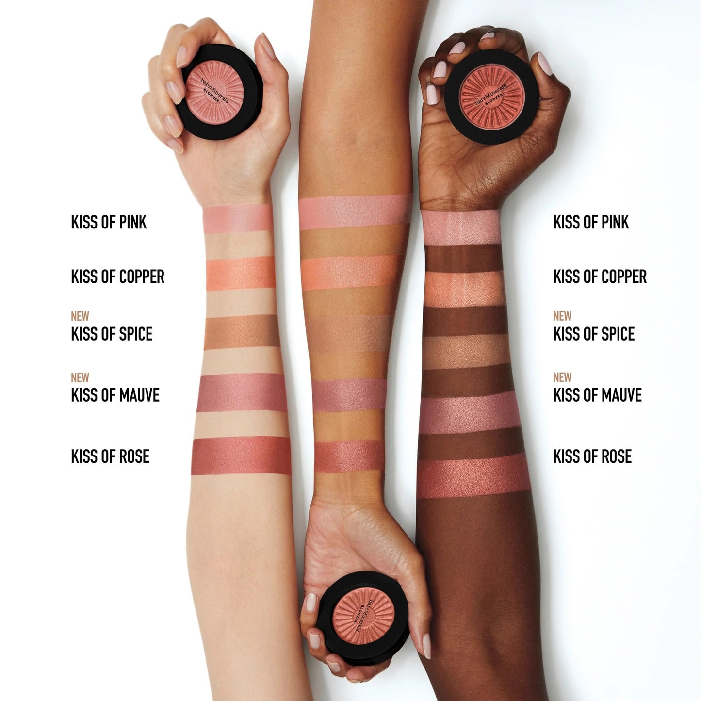 bareMinerals Gen Nude Blonzer, Kiss of Pink, Vegan, Cruelty-Free & Dermatologist-Tested