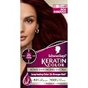 Schwarzkopf Keratin Color Permanent Hair Color, 4.8 Rich Bordeaux, 1 Application - Salon Inspired Permanent Hair Dye, for up to 80% Less Breakage vs