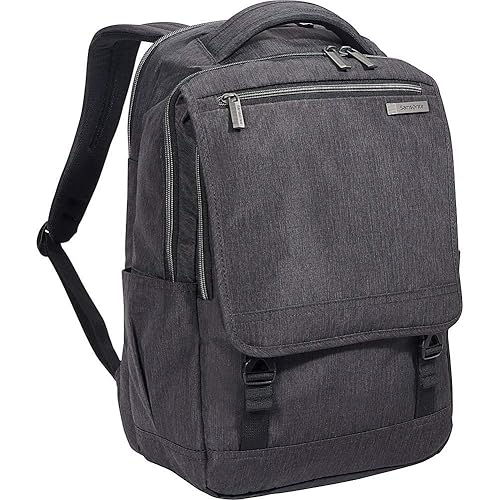 Samsonite Modern Utility Paracycle Laptop Backpack, Charcoal Heather, One Size
