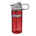 Nalgene Sustain Tritan BPA-Free MultiDrink Water Bottle Made with Material Derived from 50% Plastic Waste (using ISCC certified mass balance), 20 OZ