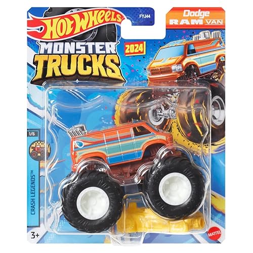 Hot Wheels Monster Trucks Dodge Ram Van