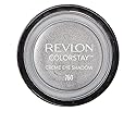 REVLON Colorstay Creme Eye Shadow, Longwear Blendable Matte or Shimmer Eye Makeup with Applicator Brush in Silver, Earl Grey (760), 0.18 Ounce (Pack