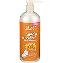 Alba Botanica Very Emollient Bath & Shower Gel - Island Citrus 32 fl oz (947 ml) Gel