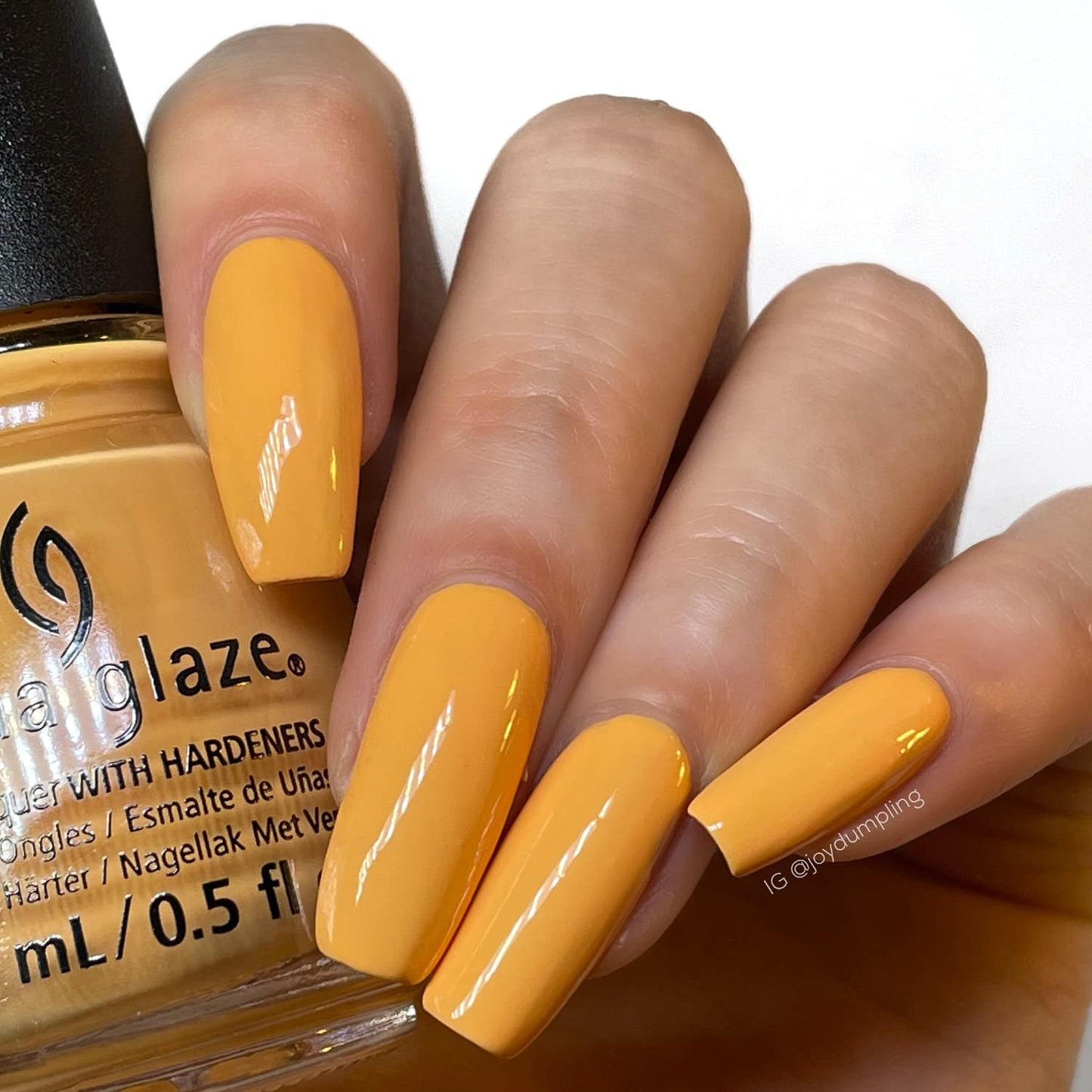 China Glaze Nail Lacquer, Tangerine Heat, 0.5 fl oz Beauty & Personal Care China Glaze