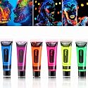 15 Colors Bruise Wheel for Special Effects,Halloween Face Body Paint SFX Makeup,Light Green Witch Zombie Gamora Face Body Paint Oil Based Cosplay