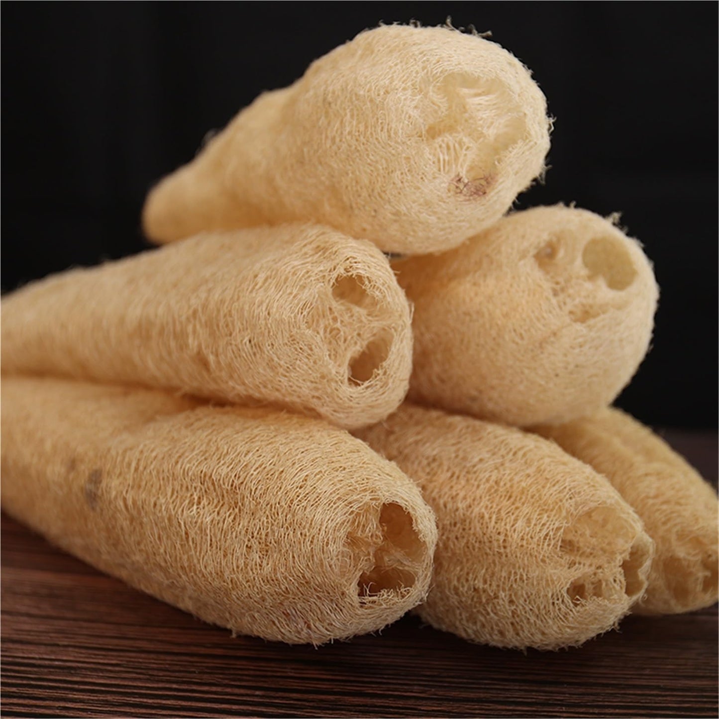 Natural Loofah Bath Body Shower Sponge Scrubber Pad Whole Full Lufa Exfoliation Biodegradable Luffa Sponge Scrubber(20-25cm-1pcs) Beauty and Personal Care HIVJEEDYH