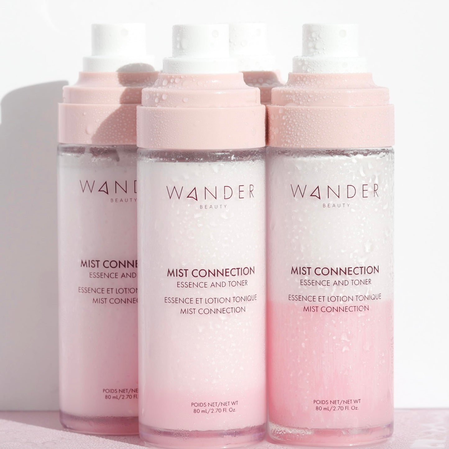 Wander Beauty Mist Connection Essence and Toner - 8-in-1 pH Balancing & Hydrating Facial Mist - Glowy Skin Care with Niacinamide, Hyaluronic Acid