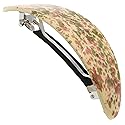 Camila Paris CP3323 French Hair Barrette Oval For Thick Curly Wavy Long Hair, Strong Hold Grip Hair Clips for Women, No Slip Rubberized Metal Clasp