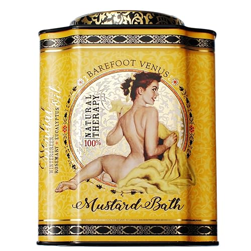 Barefoot Venus Epsom Salt Bath Soak with 100 % Natural Oils (Mustard Bath)