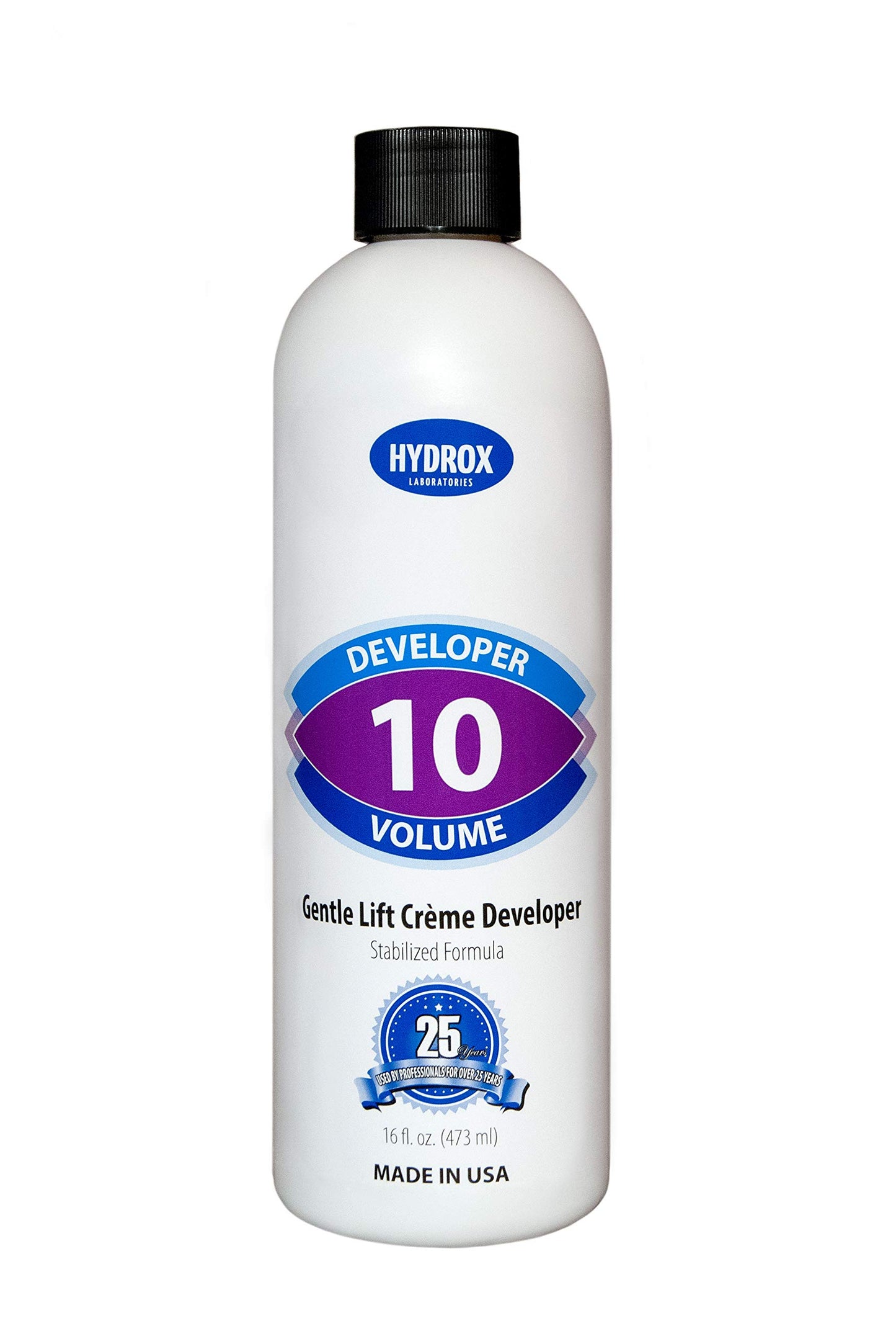 Hydrox 10-Volume Creme Developer Gentle Lift, 16 Ounce (single)