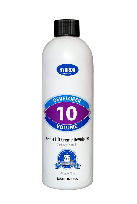 Hydrox 10-Volume Creme Developer Gentle Lift, 16 Ounce (single)