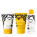 PATTERN Wash & Condition Travel Kit, Shampoo and Conditioner Set, 3 Mini Travel-Size Items, 3 oz Each