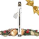 EBIN NEW YORK Micro Brow Pencil Natural Brown - Fine Tip Brow Pencil with Smooth Application & Built-In Blending Brush