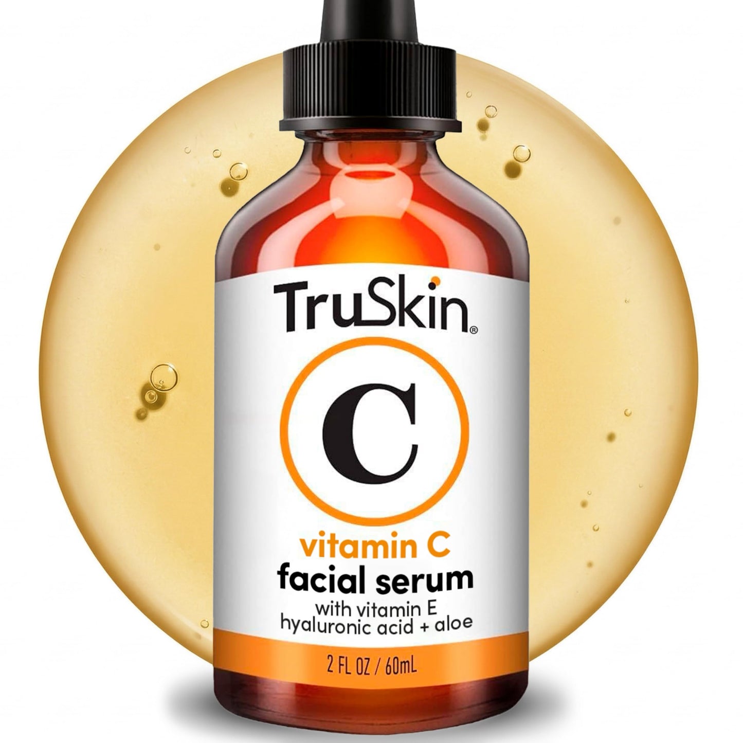 TruSkin Vitamin C Serum for Face - Anti Aging Face Serum with Hyaluronic Acid & Vitamin E - Brightening Formula for Improving Appearance of Dark Beauty and Personal Care TruSkin