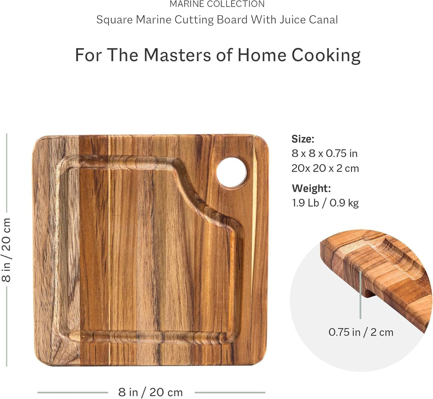 Teakhaus Marine Cutting Board