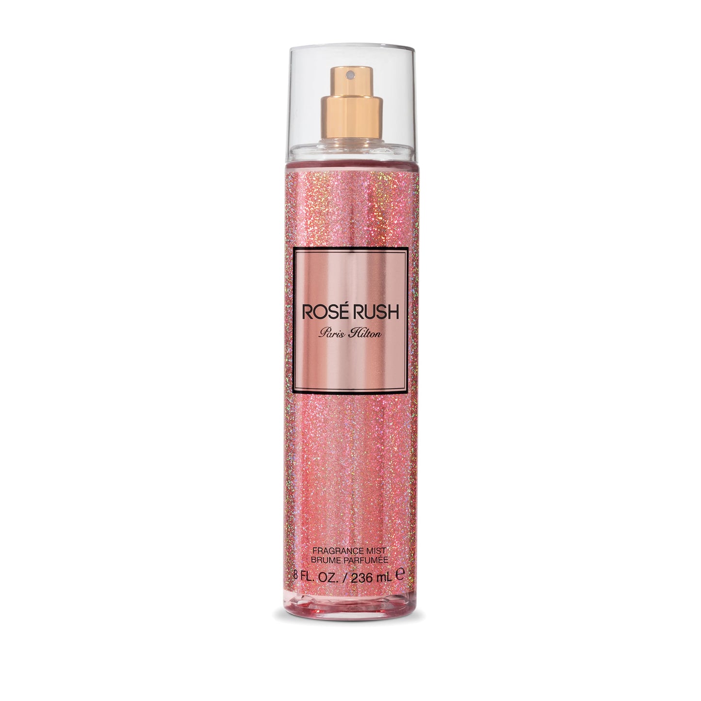 Paris Hilton Rose Rush Body Spray for Women | Floral and Fruity Fragrance | Notes of Rose Petals, Papaya and Amber | Feminine, Flirty and Long-Lasting