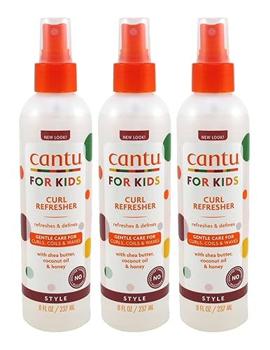 Cantu Care For Kids Curl Refresher 8 Ounce (236ml) (3 Pack)