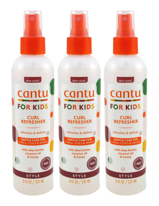 Cantu Care For Kids Curl Refresher 8 Ounce (236ml) (3 Pack)