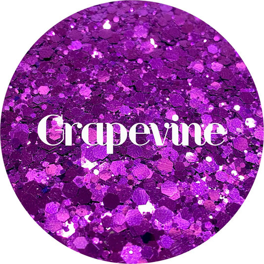 Purple Polyester Glitter | Craft Glitter | Glitter for Arts & Crafts | Tumblers | Cosmetics | Nails | Epoxy Resin Art | Slime | DIY | Body Glitter | 1 Beauty & Personal Care Glitter Heart Co.