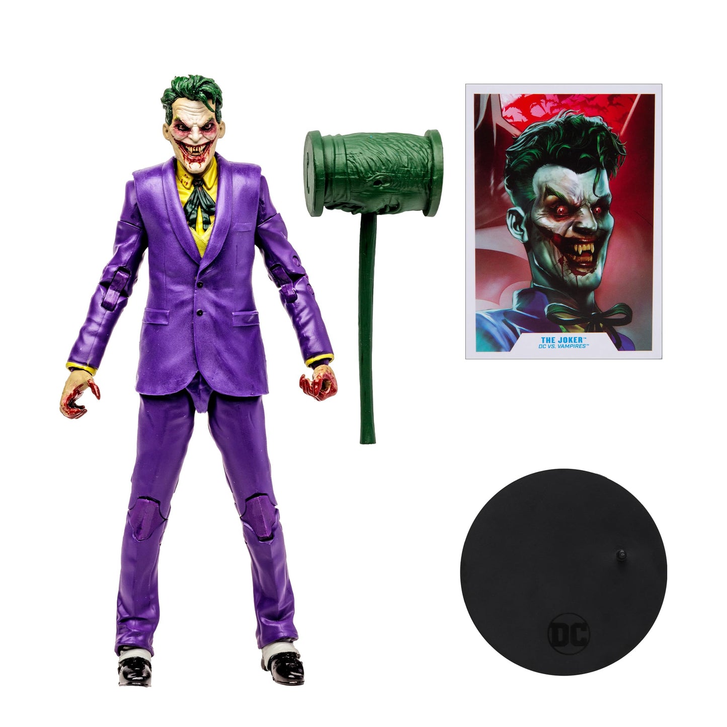 BANDAI - McFarlane - DC Multiverse DC vs. Vampires, The Joker (Gold Label) Action Figure Multicolor TM17018