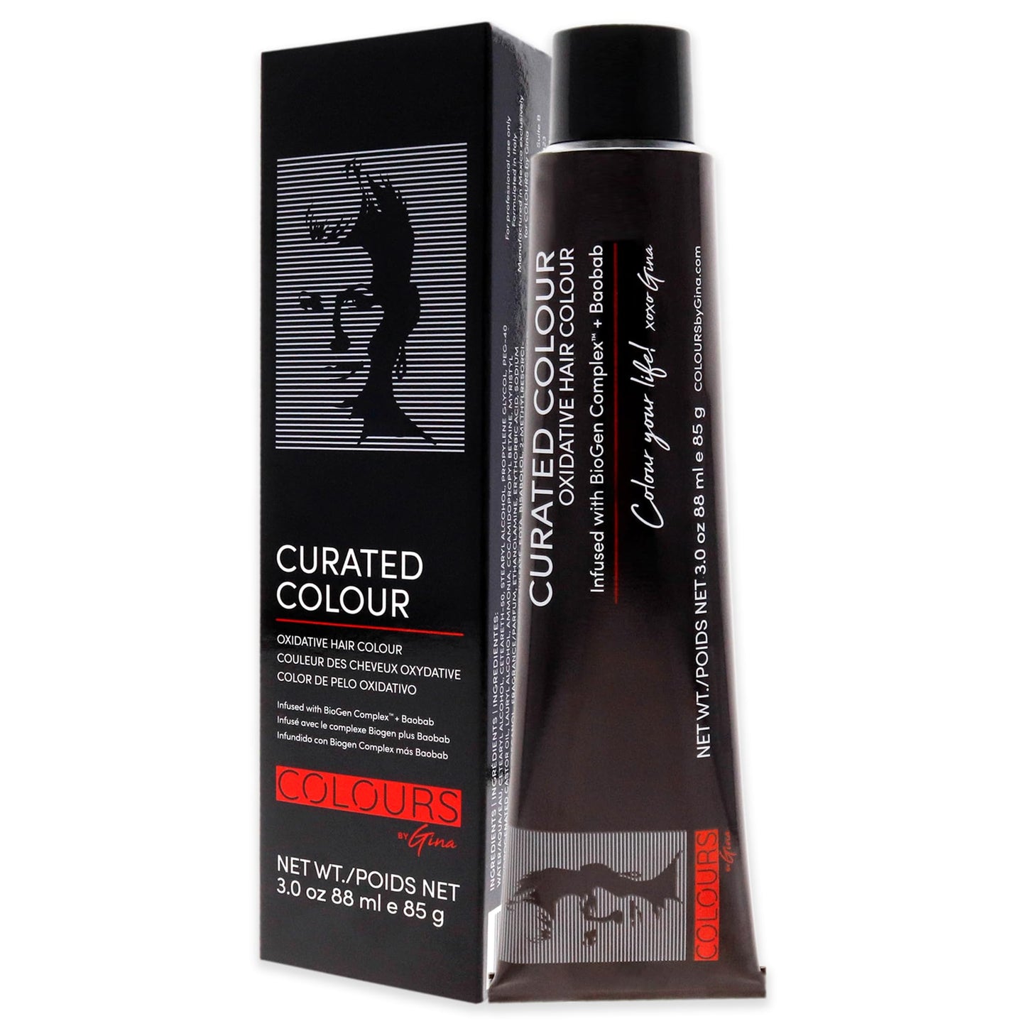 Colours By Gina Curated Colour - 10.0-10N Extra Light Natural Blonde by Colours By Gina for Unisex - 3 oz Hair Color