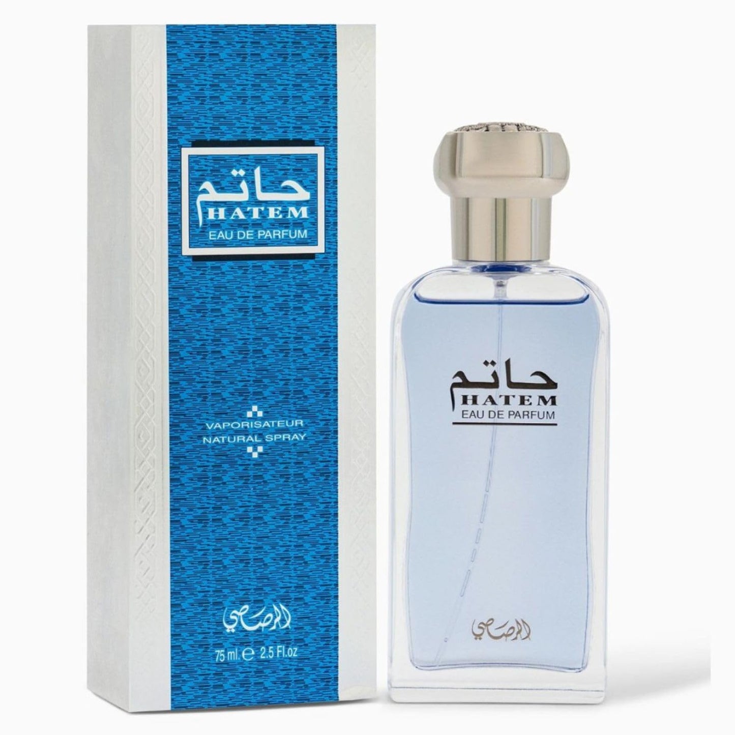 RASASI Hatem EDP Men & Women - 75ML (2.5 oz) | Oriental Alchemy | Floriental Woody Bouquet, Meanders Spicy, Woody, Musky & Rose Notes| Intoxicating