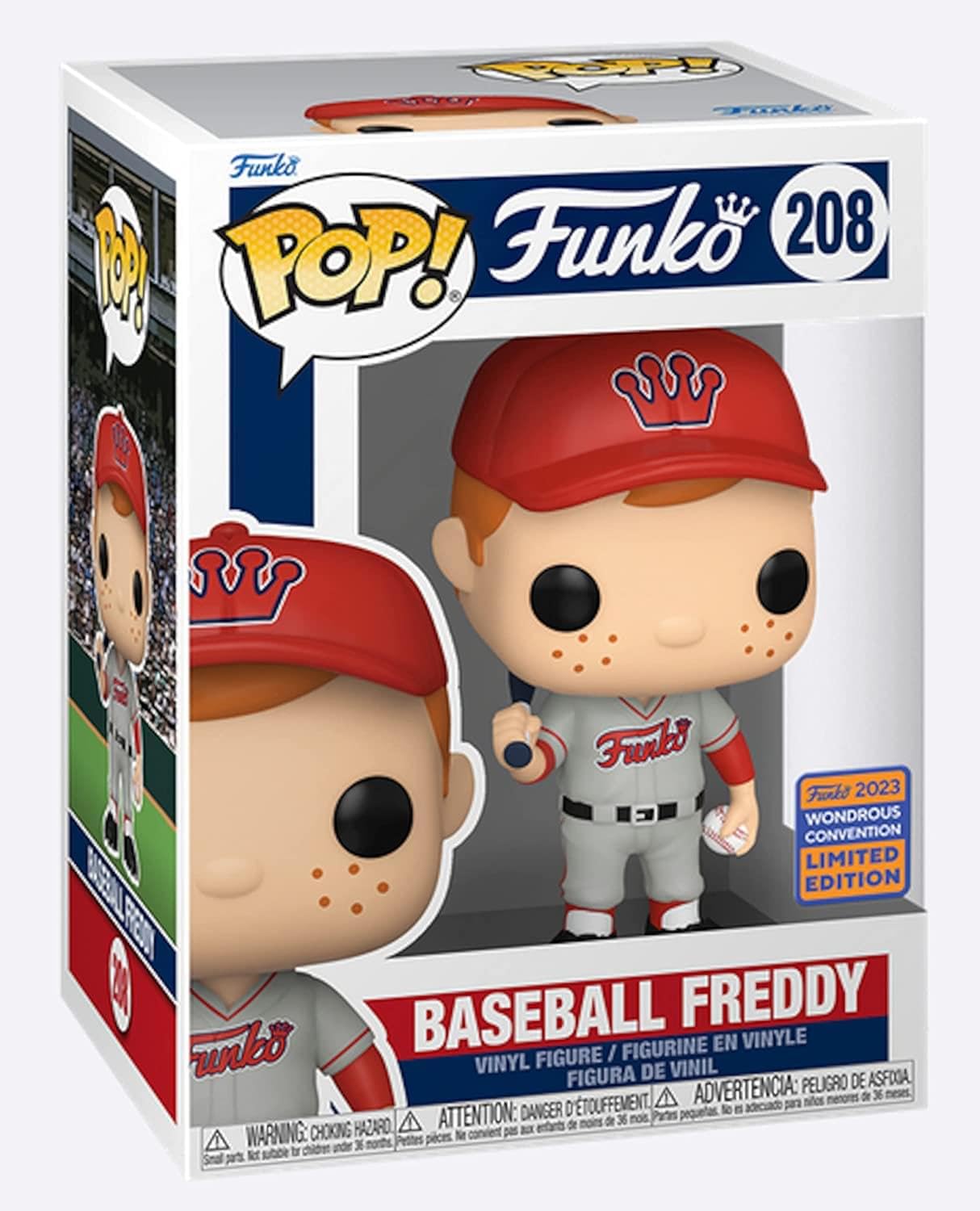 Funko Exclusive POP | Baseball Freddy (Red Hat)