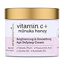 Era Organics Advanced Vitamin C Face Cream - Brightening and Nourishing with Jojoba Oil, Kakadu Plum for Fine Lines, Wrinkles
