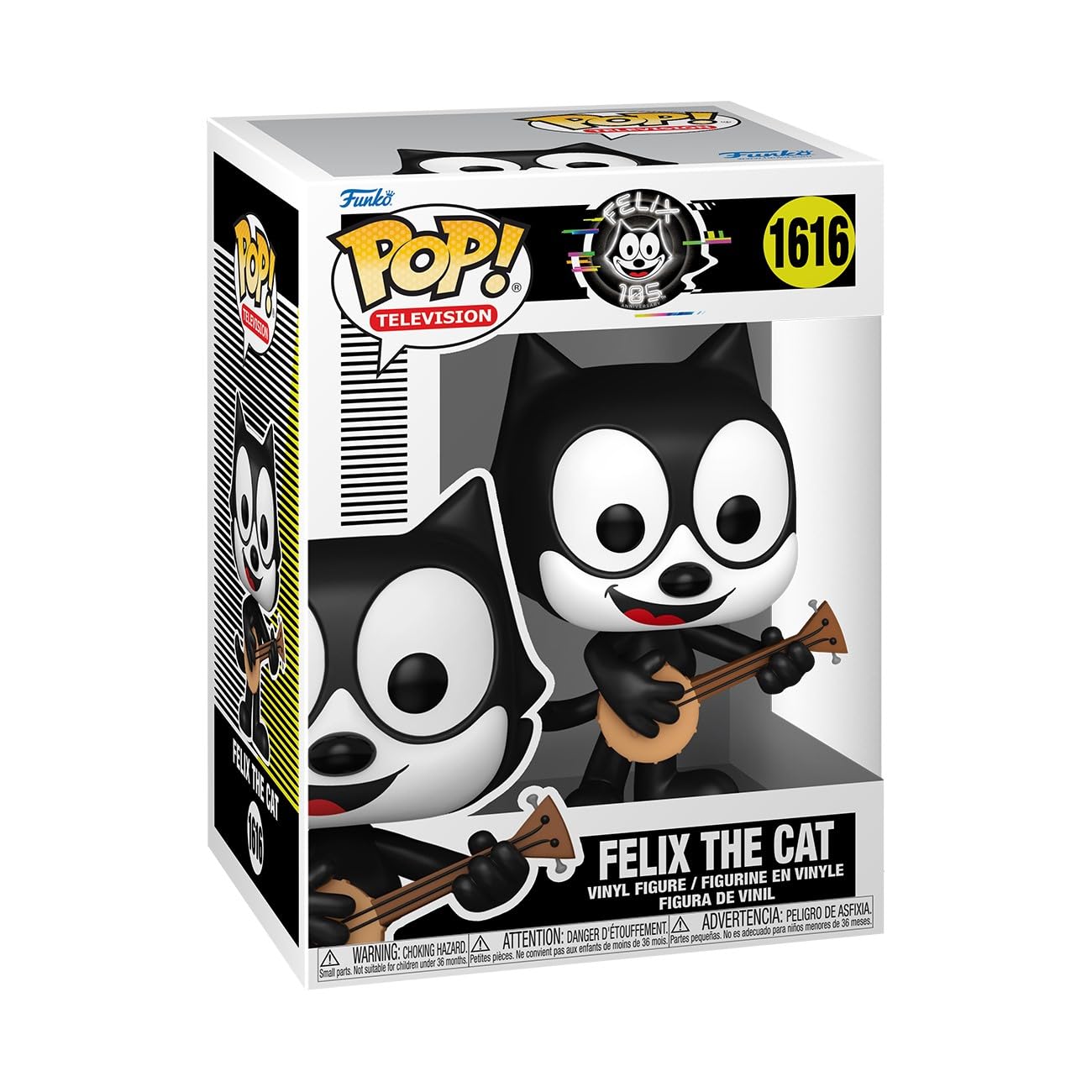 Funko POP TV: Felix The Cat 105th Anniversary - Felix - Collectable Vinyl Figure - Gift Idea - Official Merchandise - for Kids & Adults - Cartoons…