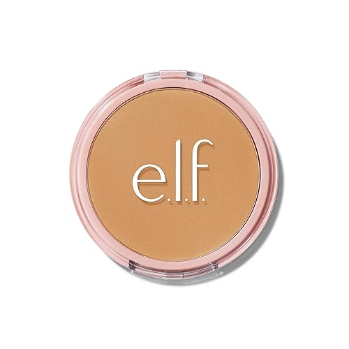 e.l.f. Halo Glow Powder Filter, Ultra-fine Finishing Powder, Smooths The Look of Pores & Fine Lines, Creates A Soft-Focus Glow, Vegan & Cruelty-Free