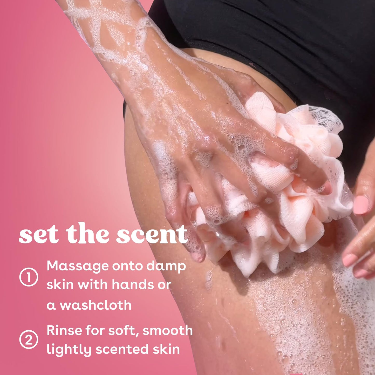 eos Cashmere Body Wash - Pink Champagne, Moisturizing Body Wash, Creamy Gel Formula, with Shea Butter, Glycerin, Vitamin E, pH Balanced, Sensitive