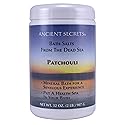 Ancient Secrets Mineral Baths, Aromatherapy Dead Sea, Patchouli, 32 oz (2 Lbs) 908 G (Pack of 2)