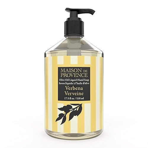 Olivia Care Liquid Hand Soap | Infused with Olive Oil | All Natural & Germ-Fighting | Moisturizing Hand Wash for Kitchen & Bathroom | Gentle, Mild