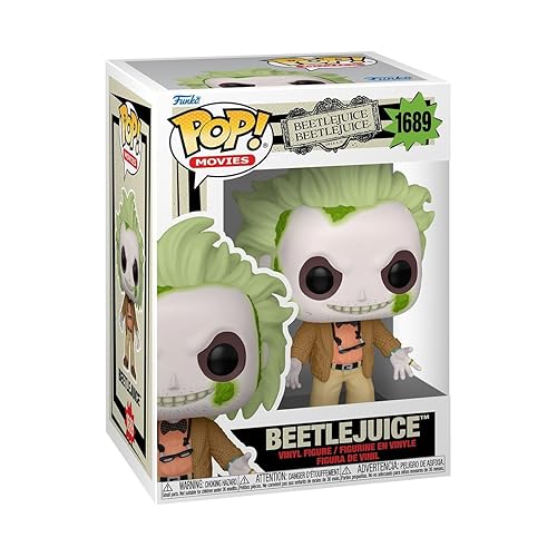 Funko Pop Movies: Beetlejuice Beetlejuice - 1/6 Odds for Rare Chase Variant - (Styles May Vary) - Collectable Vinyl Figure - Gift Idea - Official…