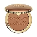 Too Faced Chocolate Soleil Matte Bronzer | Long Lasting + Cruelty Free with a Matte Finish, 0.28 Ounce, Chocolate Soleil