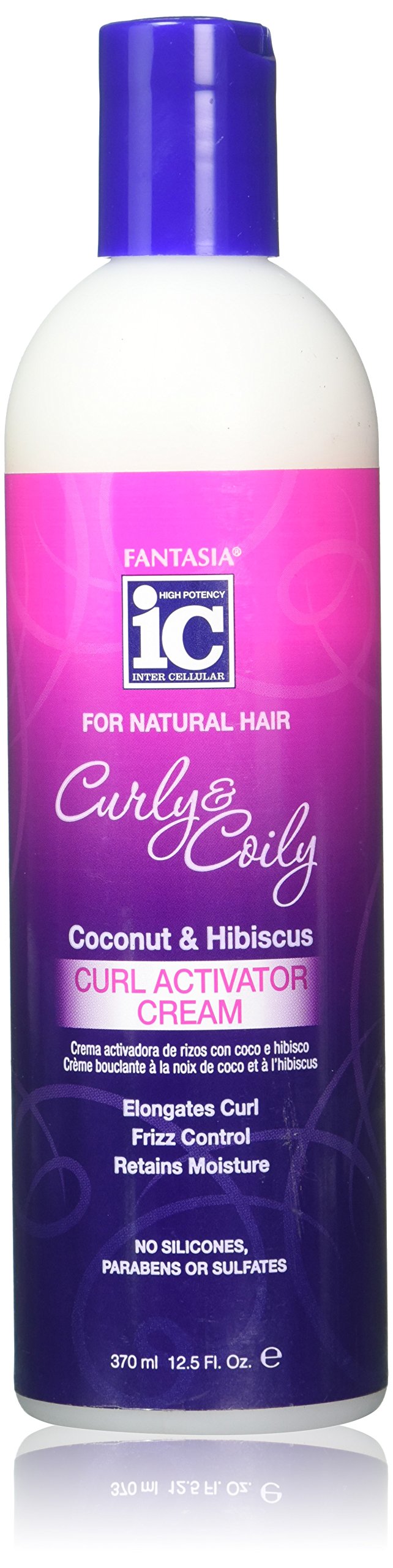 Fantasia Curly & Coily Curl Activator Cream, 12.5 Oz