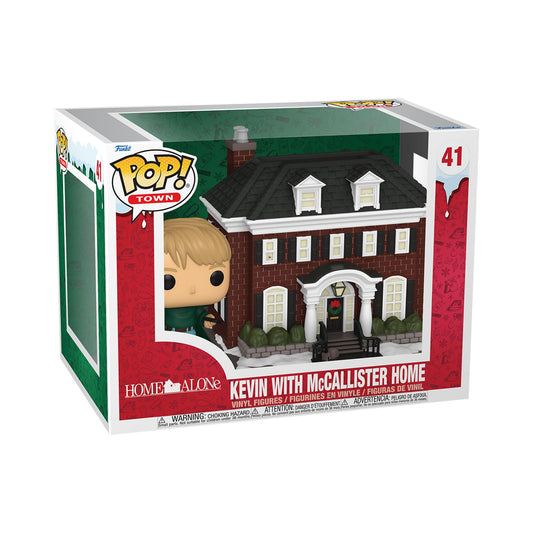 Funko POP Town: Home Alone - Kevin McCallister with Home - Collectable Vinyl Figure - Gift Idea - Official Merchandise - for Kids & Adults - Movies…